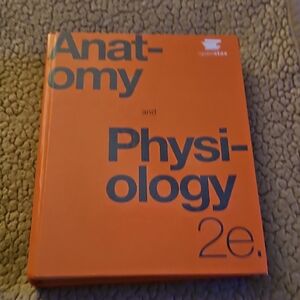 Orange Anatomy and Physiology Textbook